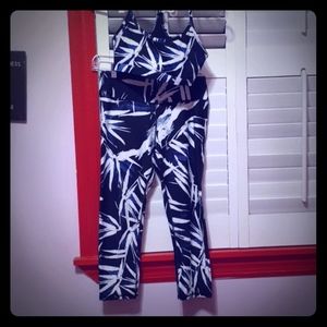 Fabletics legging and bra set